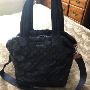 MZ Wallace Blue Camo Max Tote